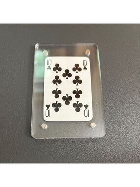 Cartier mini playing card